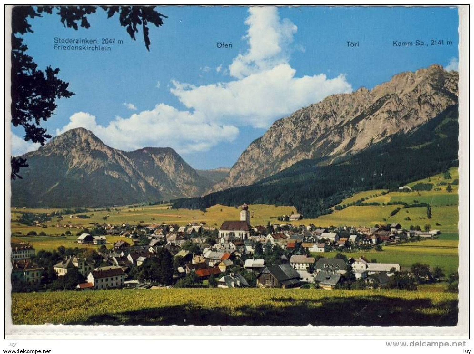 GRÖBMING - Panorama Mit Stoderzinken .....   1969 - Gröbming