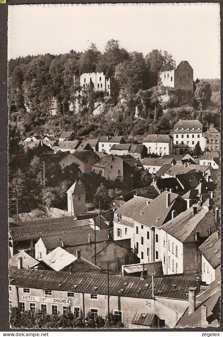 La Rochette (Petite Suisse Luxembourgeoise) Les Ruines Du Château Prises De La Teyperley - Larochette