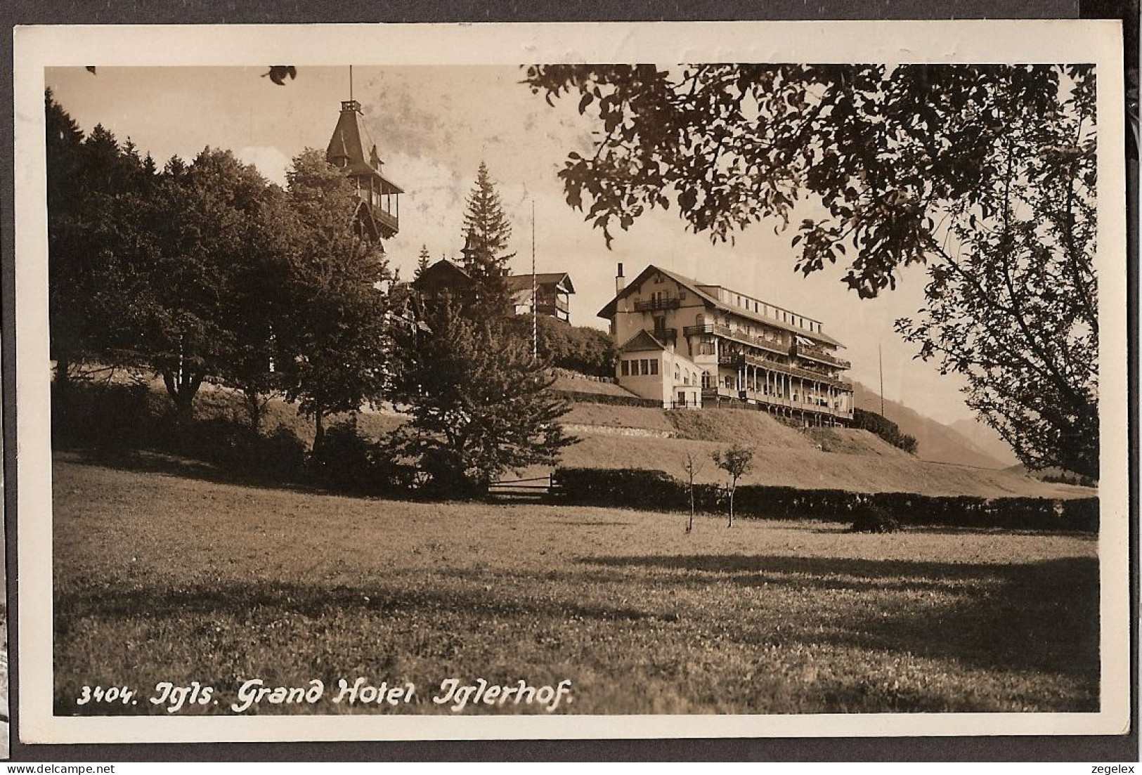 Igls - Grand Hotel Iglerhof - 1933 - Igls