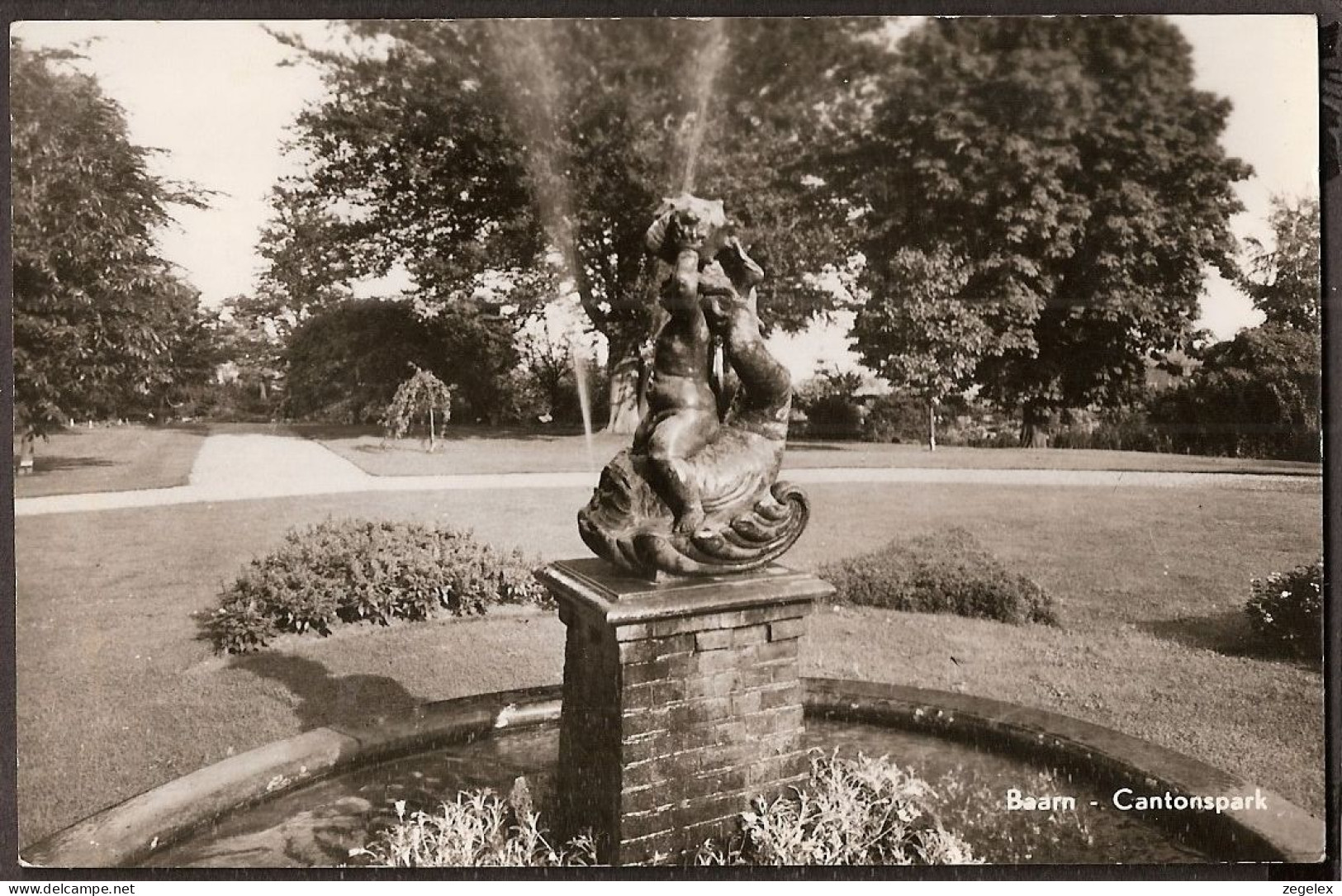 Baarn - Cantonspark Met Fontein - Baarn