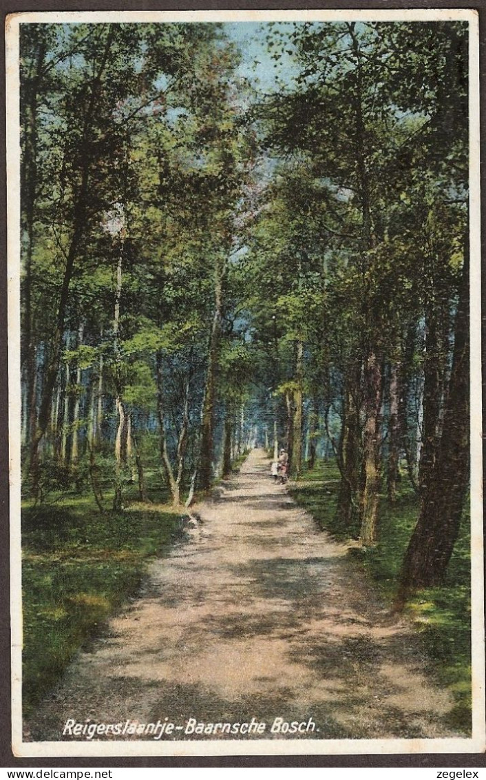 Baarn - Reigerslaantje - Baarnsche Bosch Met Vrouw En Kinderen - 1940 (juni) - Baarn