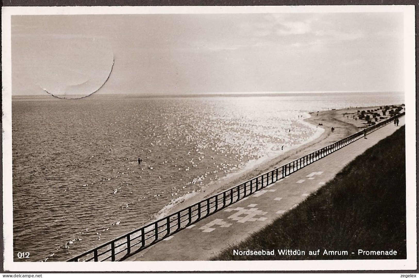 Nordseebad Wittdün Auf Amrum - Promenade - Nordfriesland