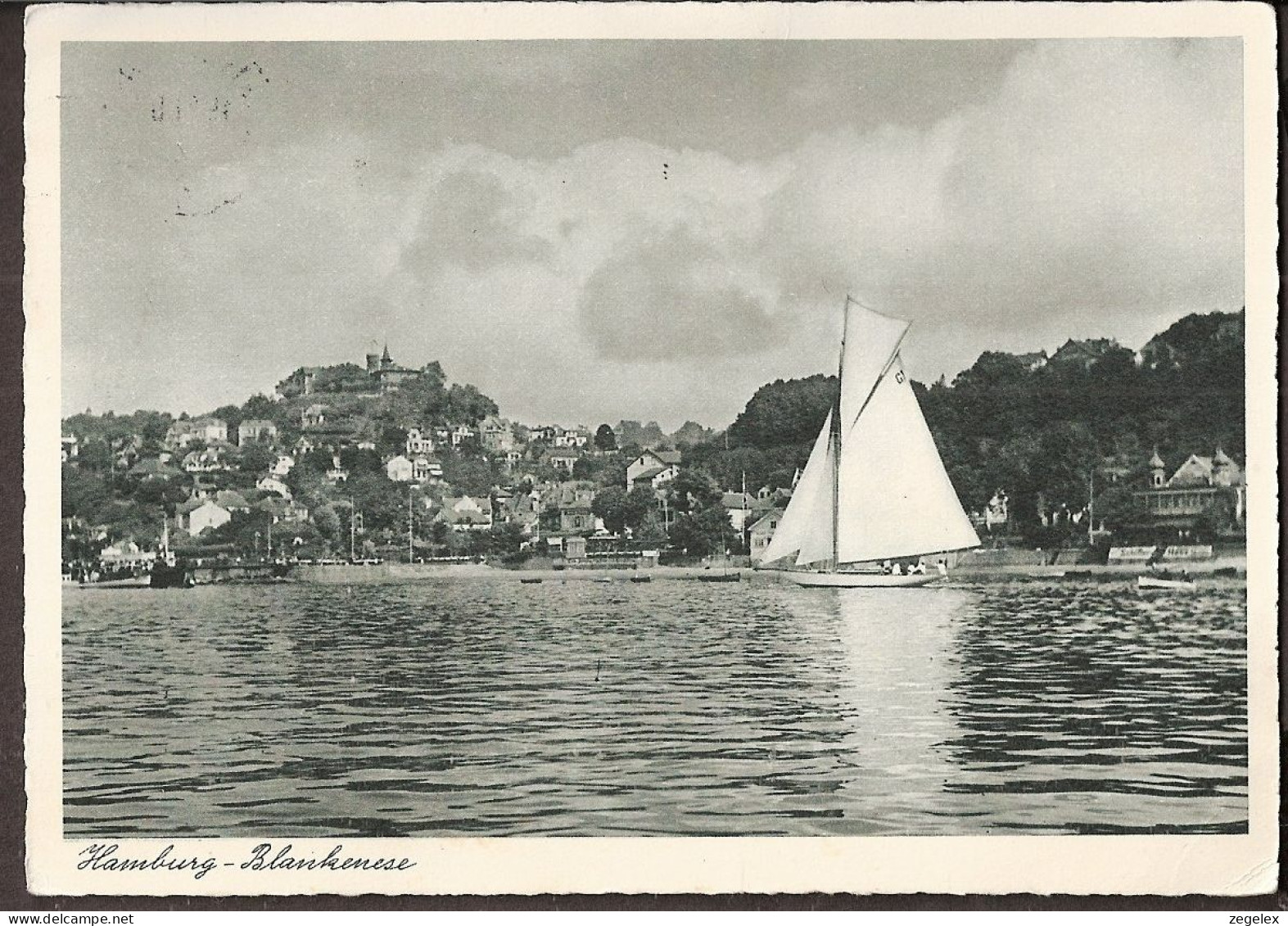 Hamburg - 1953 - Blankenese - Siegeln - Blankenese