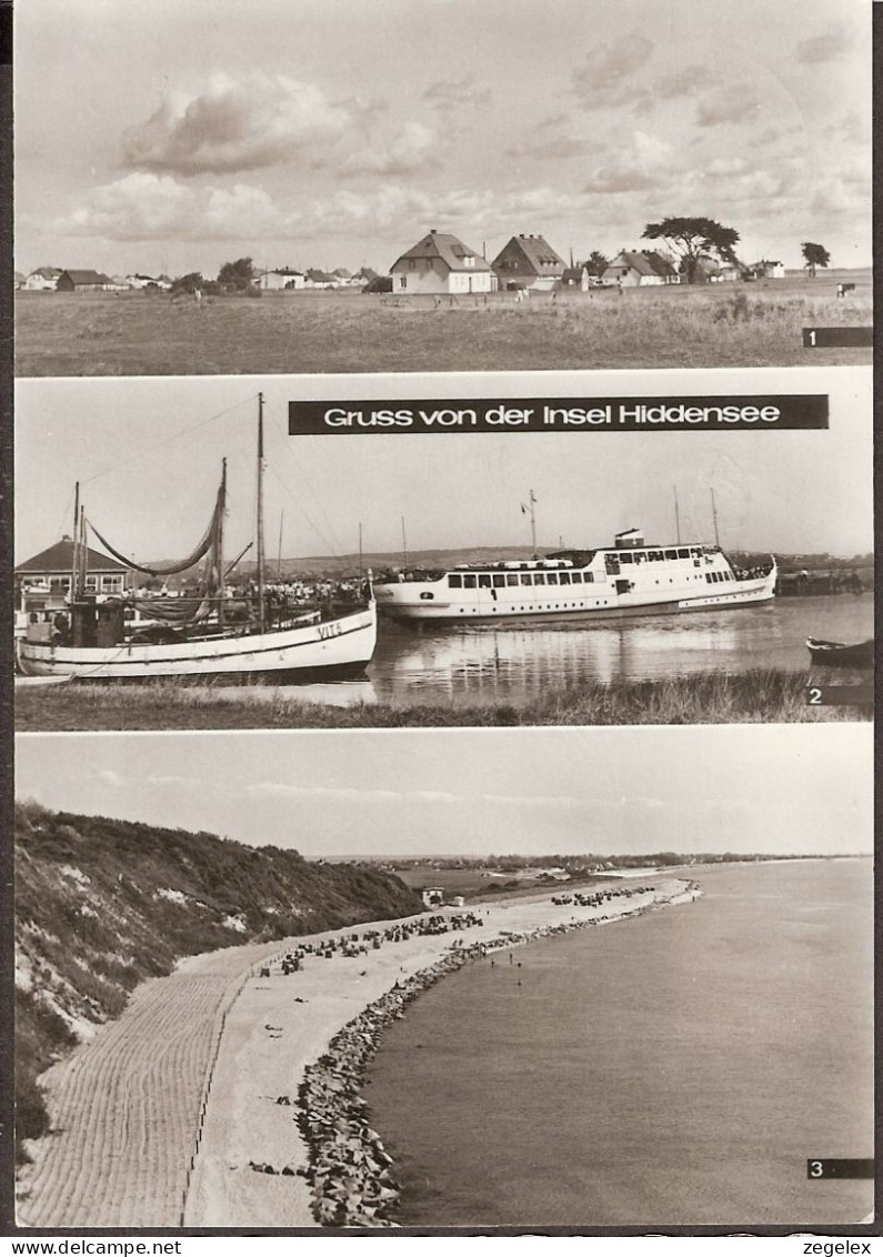 Der Insel Hiddensee - Neuendorf - Vitte Hafen - Kloster - Fischerboot - Fishing Boat - Bateau De Pêche -vissersboot - Hiddensee