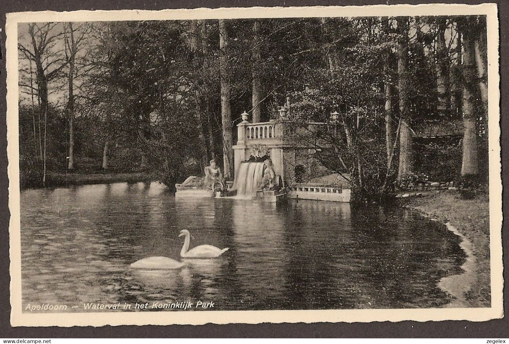 Apeldoorn - Waterval In Het Koninklijk Park - 1934 - Apeldoorn