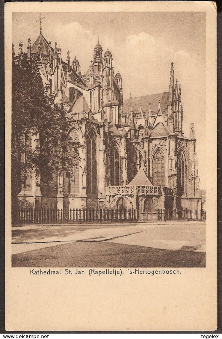 S Hertogenbosch - 1944 - Kathedraal St. Jan (Kapelletje) - De Slechte Staat Van De Muren Is Goed Te Zien. - 's-Hertogenbosch