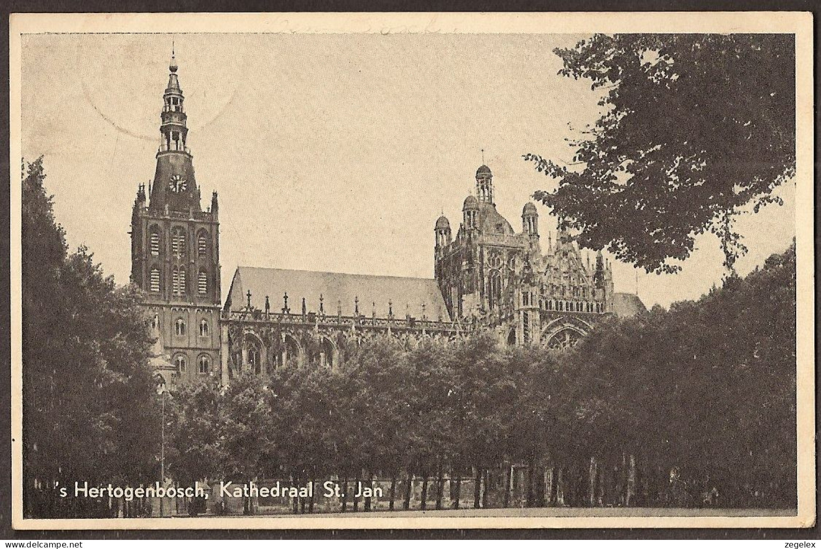 S Hertogenbosch - 1943 - St. Jan Basiliek  - 's-Hertogenbosch