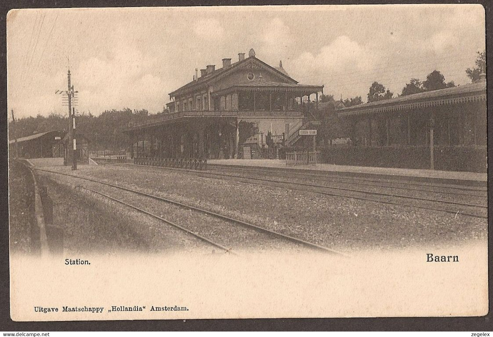 Baarn - Station Baarn - Rond 1904 - Baarn