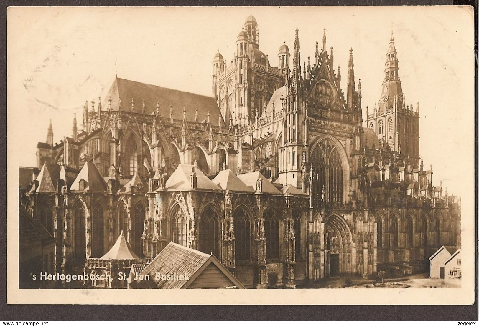 S Hertogenbosch - 1943 - St. Jan Basiliek  - 's-Hertogenbosch