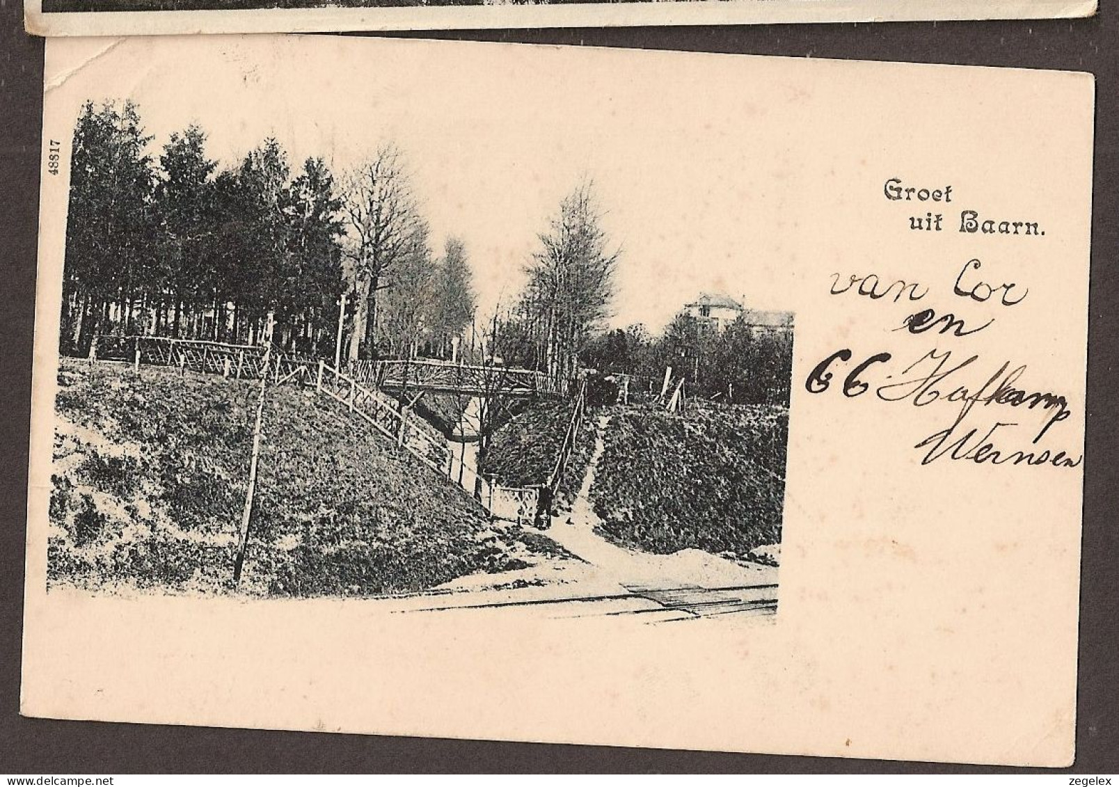 Baarn- 1904 - Spoorwegovergang Ruïnebrug - Spoorwegovergang - Railroad, Eisenbahn, Chemin De Fer. - Baarn