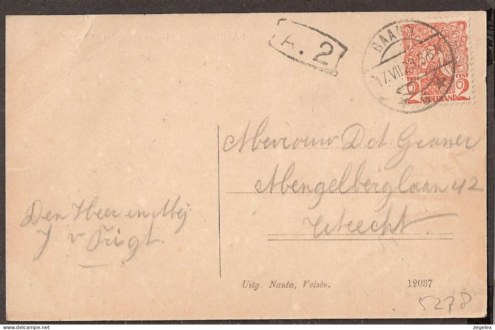 Baarn - Huize Berg En Dal  - 1923 - Baarn