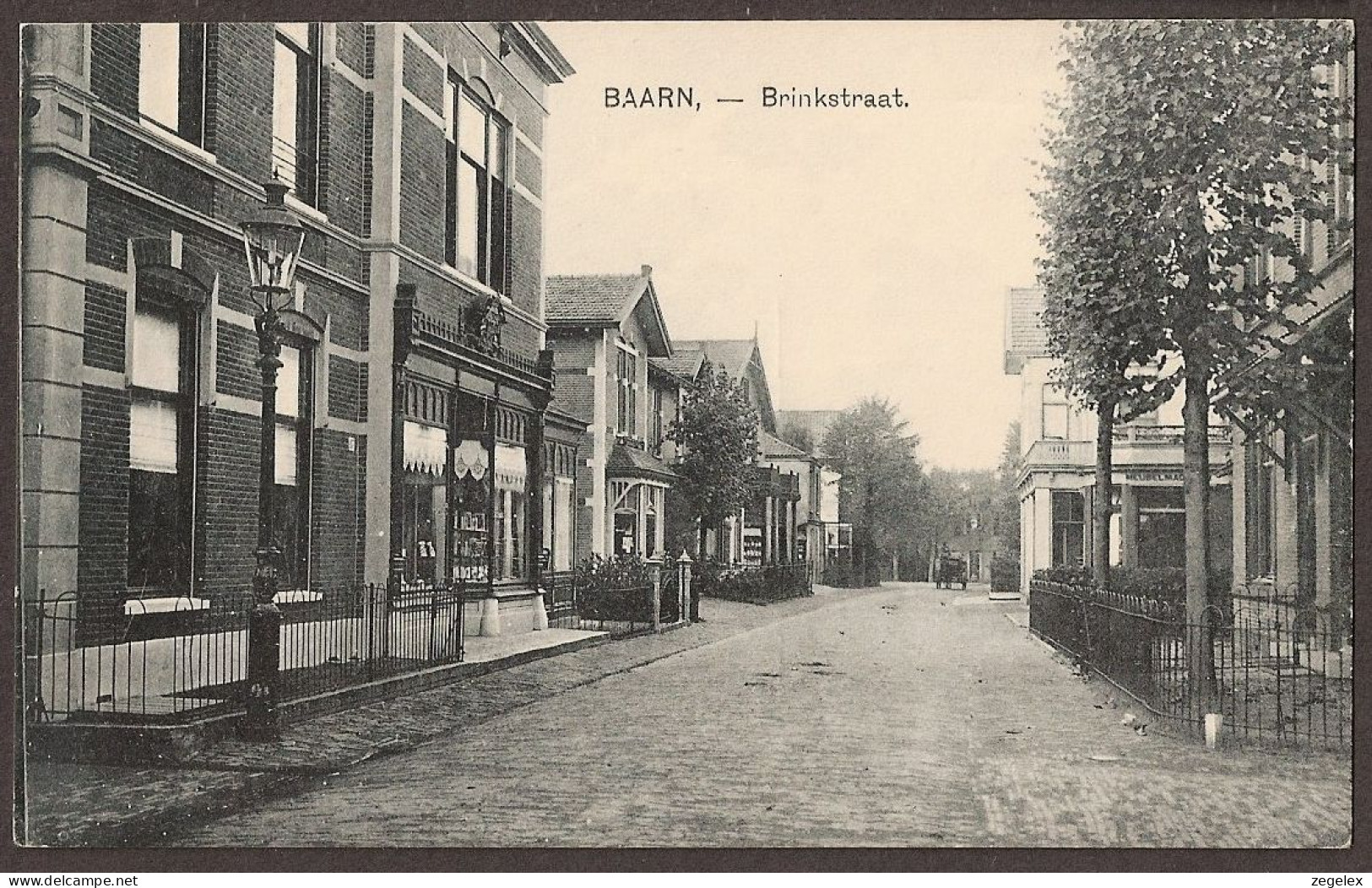 Baarn - Brinkstraat Met Rijtuig - Baarn