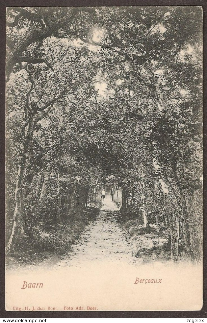 Baarn - Berceaux Met Wandelaars. Uitg. Den Boer - Baarn