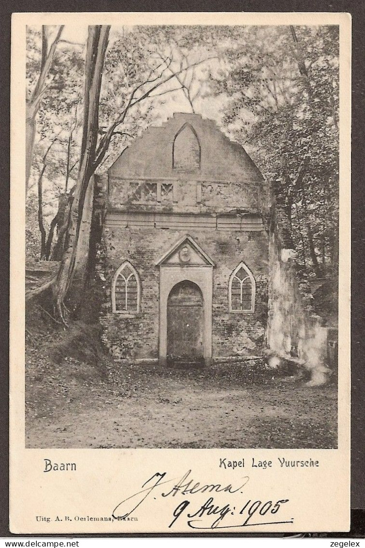 Baarn - Kapel Lage Vuursche - 1905 - Uitg. Oerlemans - Baarn