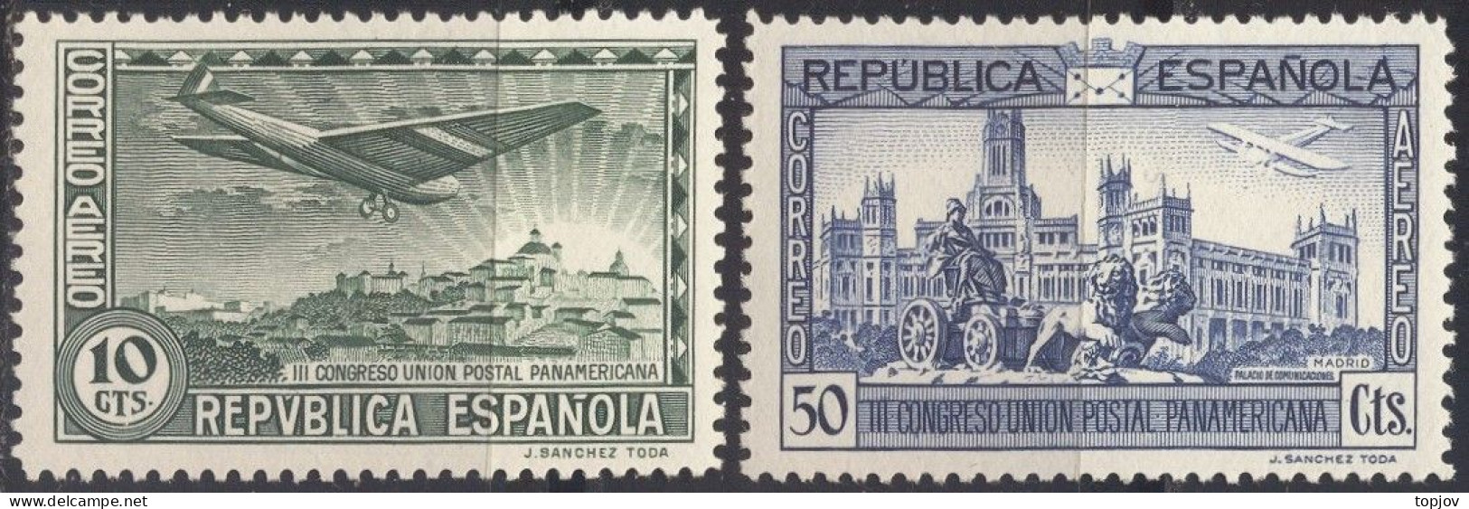 SPAIN - PANORAMS - *MLH - 1931 - Unused Stamps