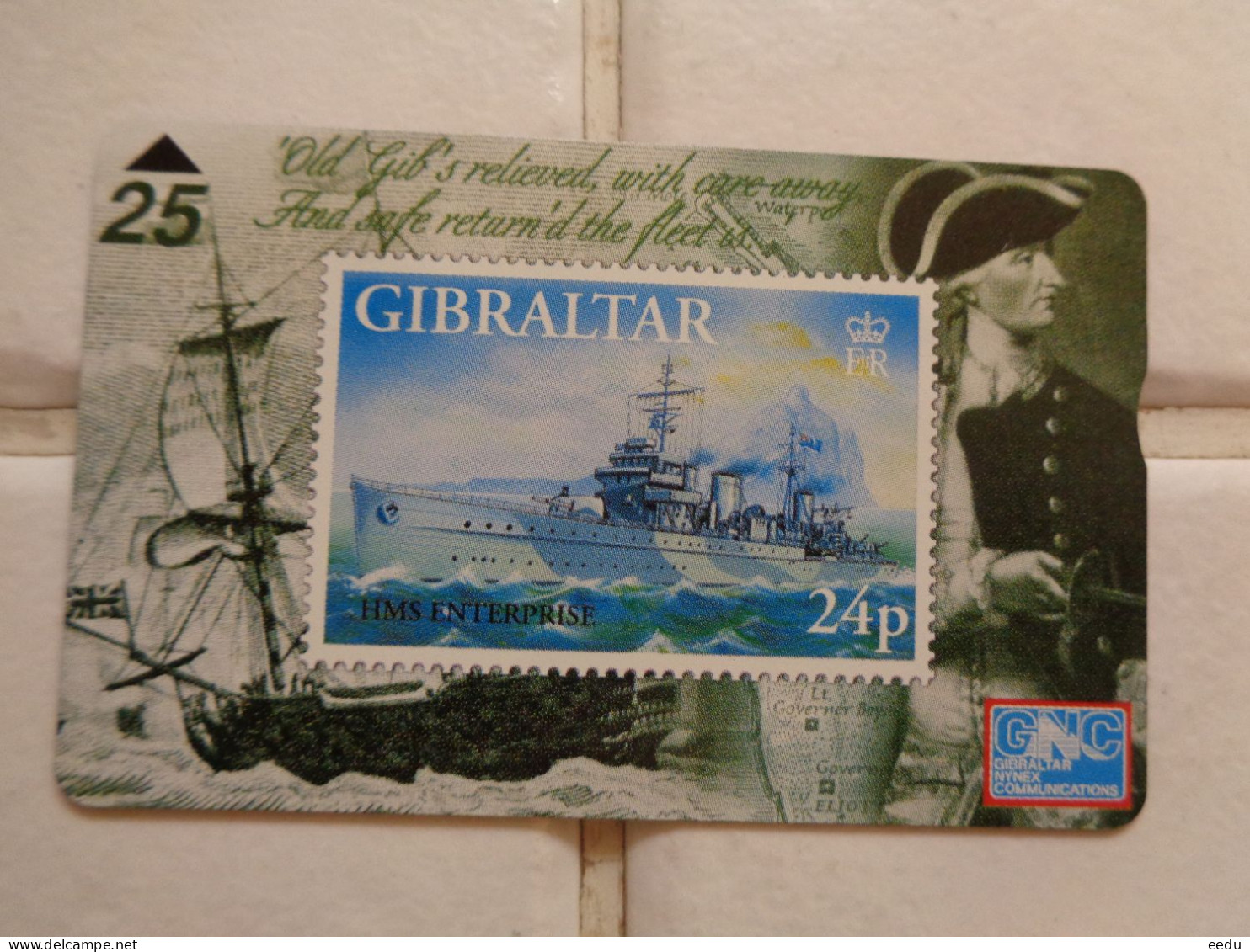 Gibraltar Phonecard - Gibilterra