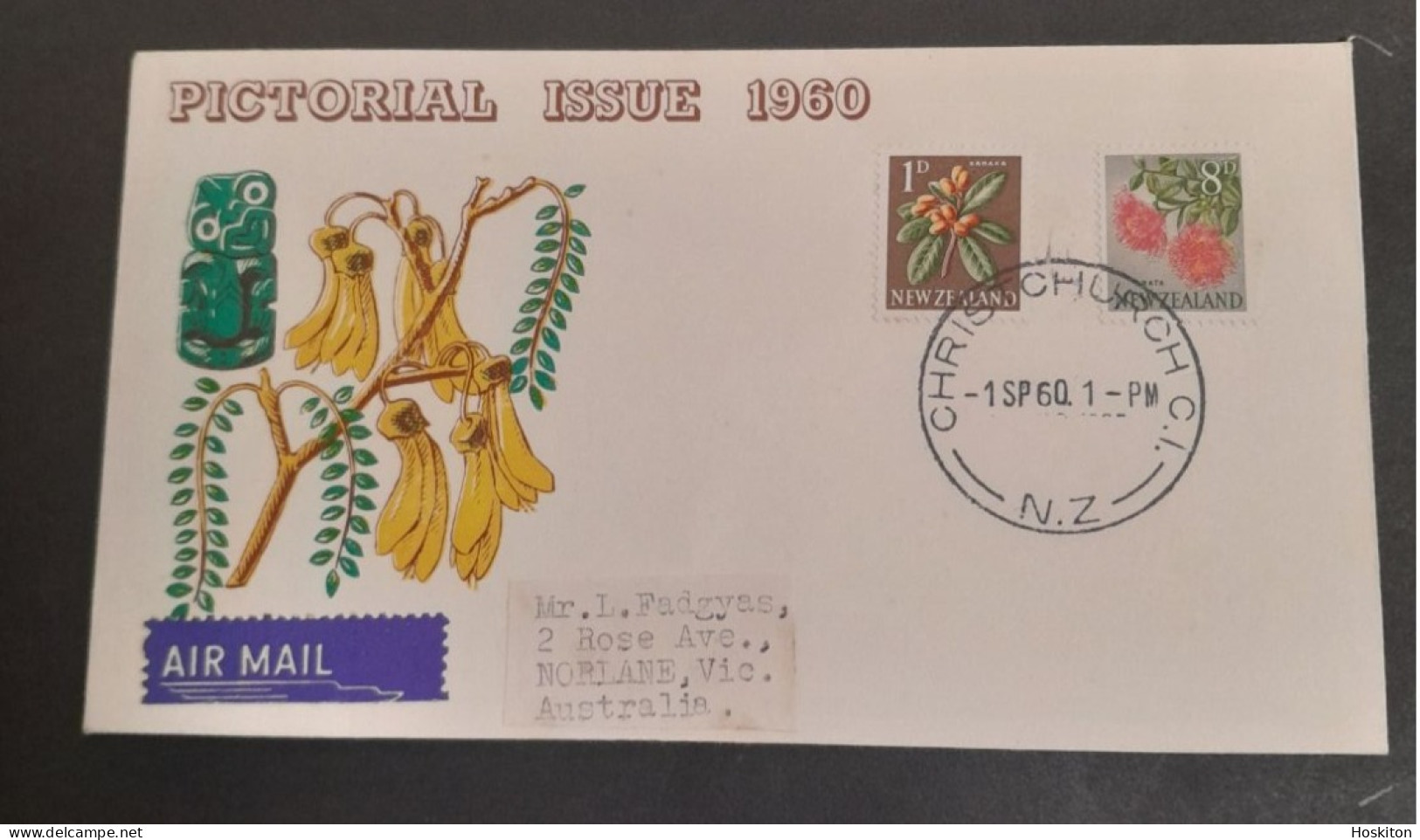 Pictorial Issue 1960 First Day Cover - Briefe U. Dokumente