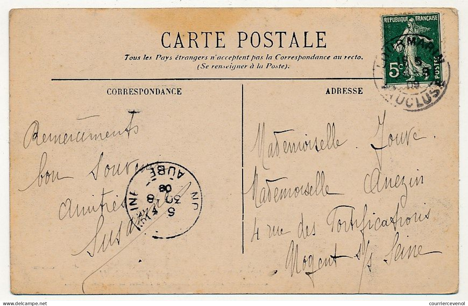 CPA - SALON (B Du R) - Tremblement De Terre Du 11 Juin 1909 - Hôtel Du Roulage à L' Entrée De La Ville - Salon De Provence