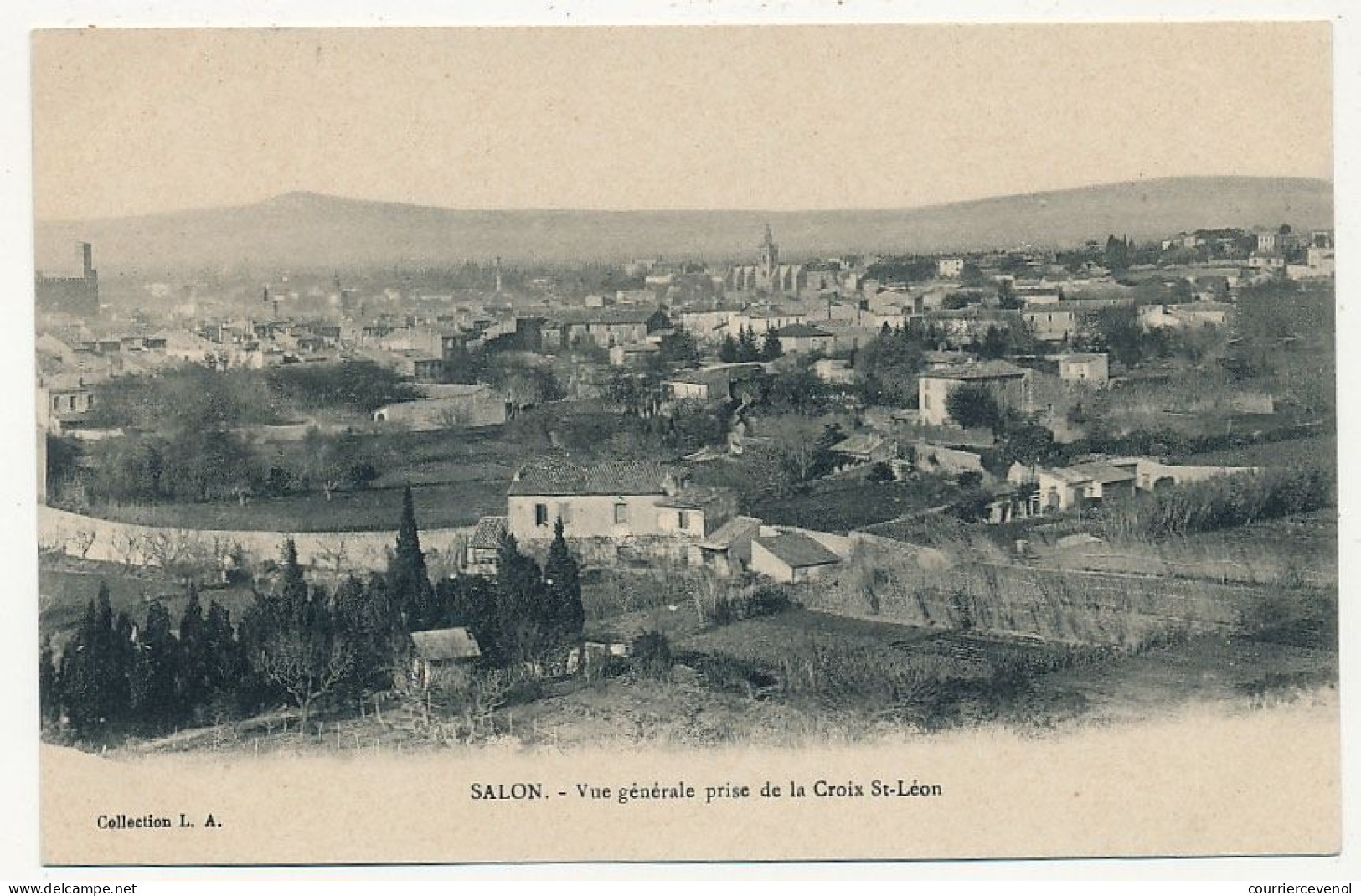 CPA - SALON (B Du R) - Vue Générale Prise De La Croix St-Léon - Salon De Provence