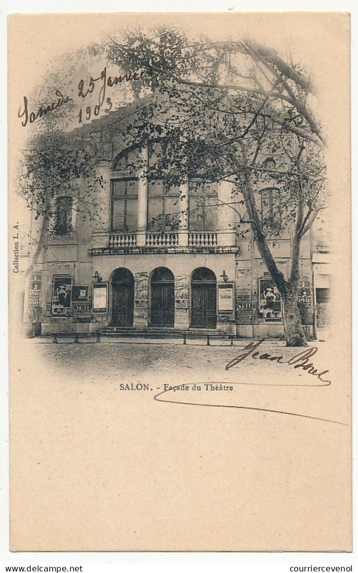 CPA - SALON (B Du R) - Facade Du Théâtre - Salon De Provence