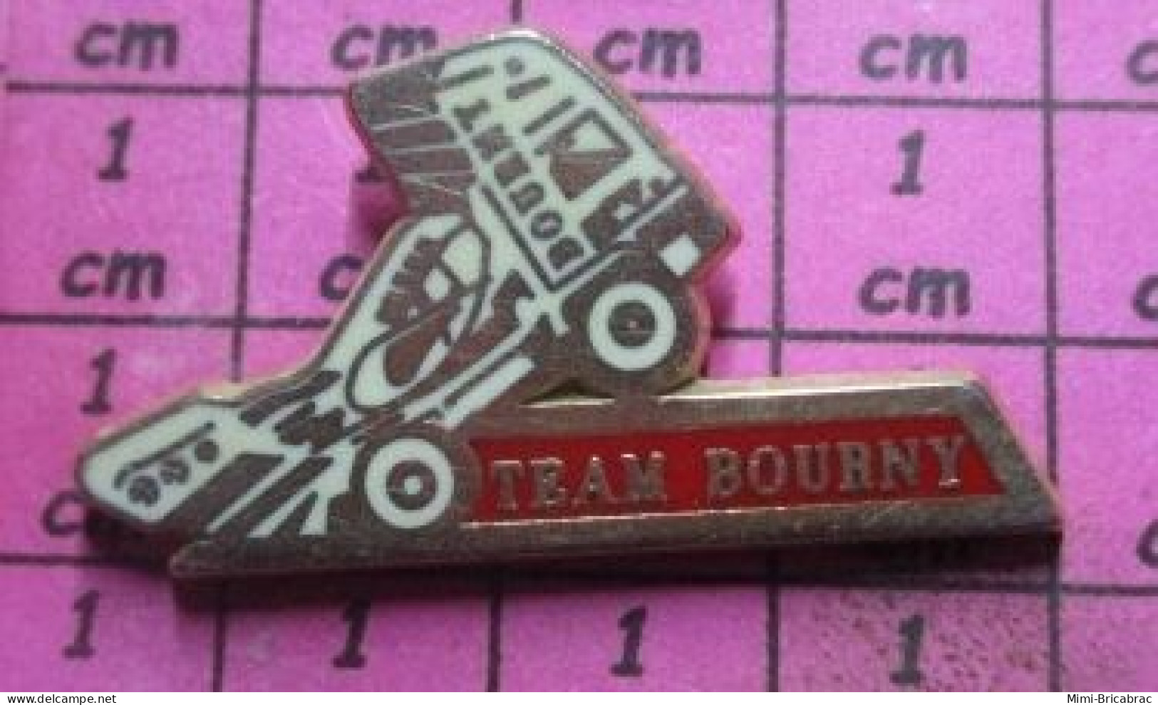 219 Pin's Pins / Beau Et Rare / SPORTS / COURSE. DE CAMIONS ? TEAM BOURNY - Car Racing - F1