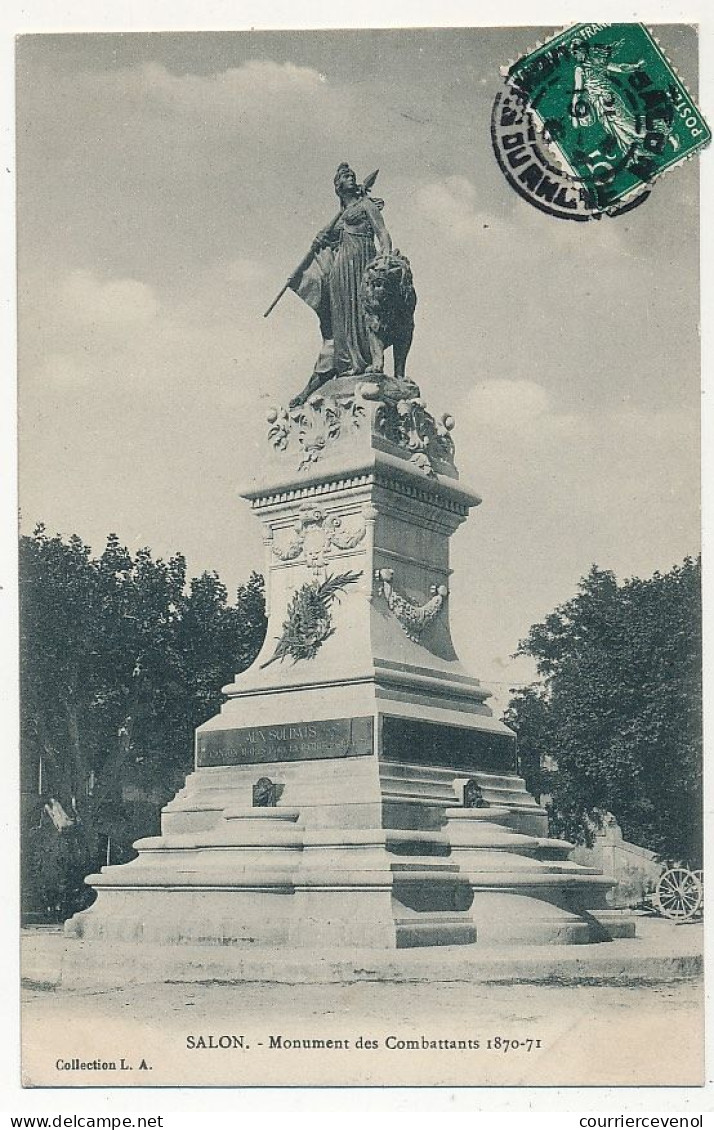 CPA - SALON (B Du R) - Monument Des Combattants 1870-71 - Salon De Provence