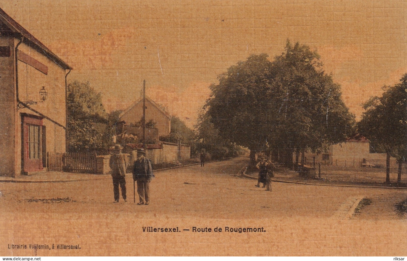 VILLERSEXEL(CARTE TOILEE) - Villersexel