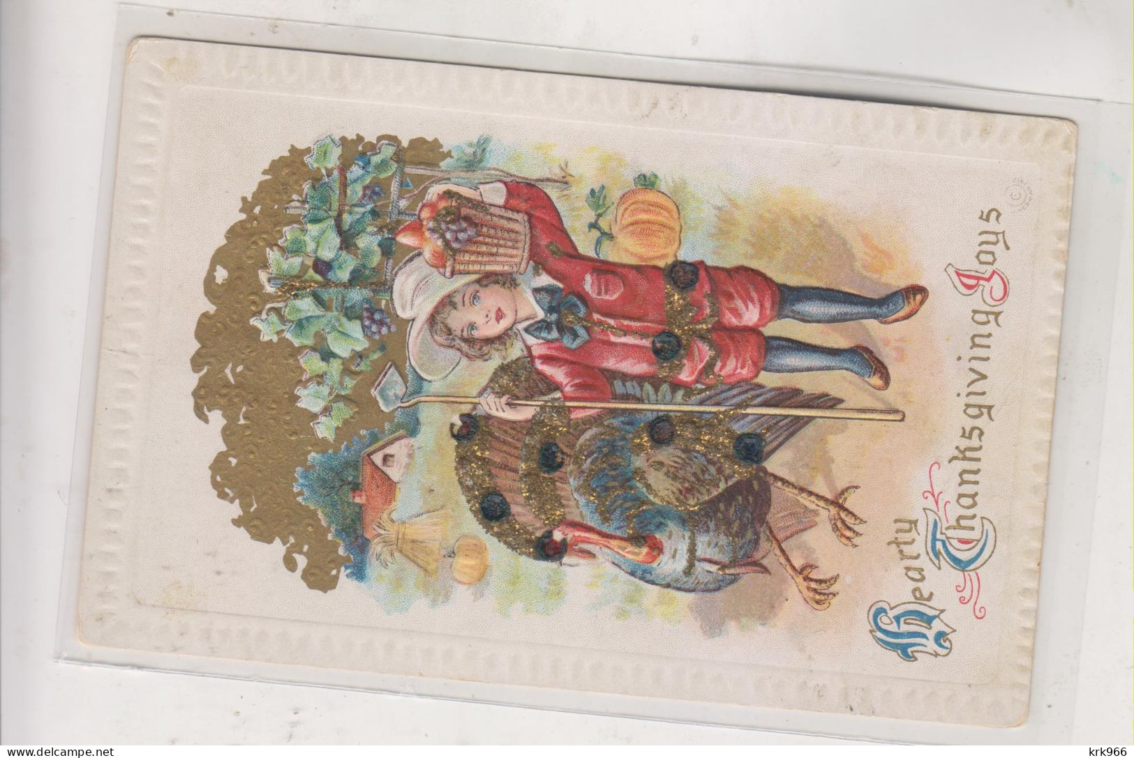 THANNKSGIVING  Nice Postcard - Giorno Del Ringraziamento