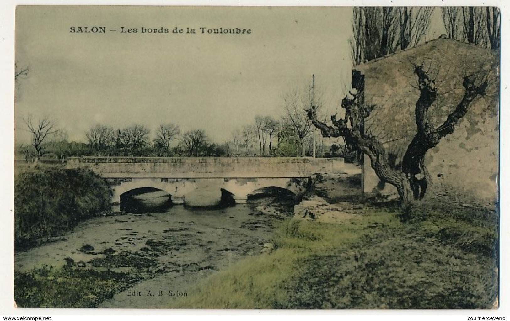 CPA - SALON (B Du R) - Les Bords De La Touloubre - Salon De Provence