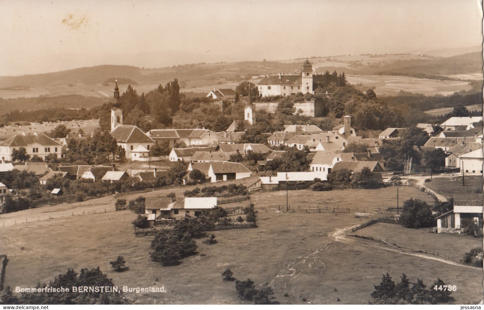 AK - Burgenland - Bernstein - Ortsansicht - 1957 - Oberwart