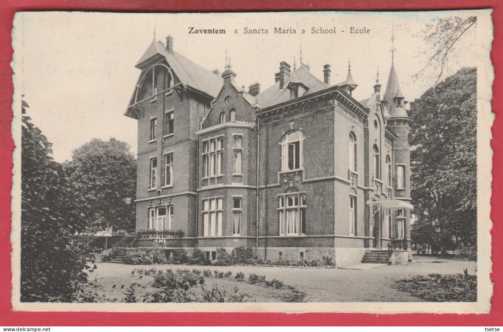 Zaventem - " Sancta Maria " School - Ecole ( Verso Zien ) - Zaventem