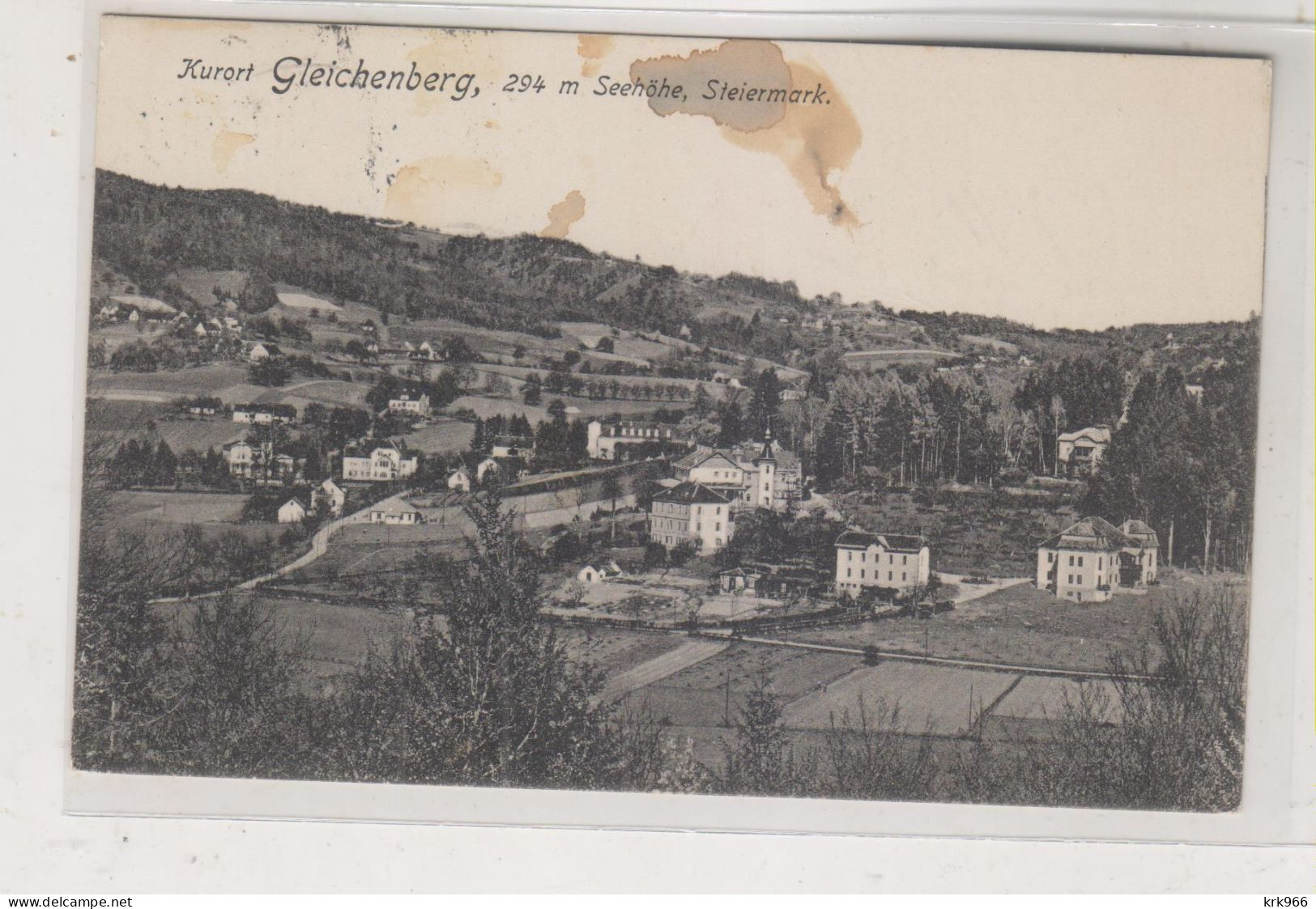 AUSTRIA GLEICHENBERG  Nice Postcard - Bad Gleichenberg