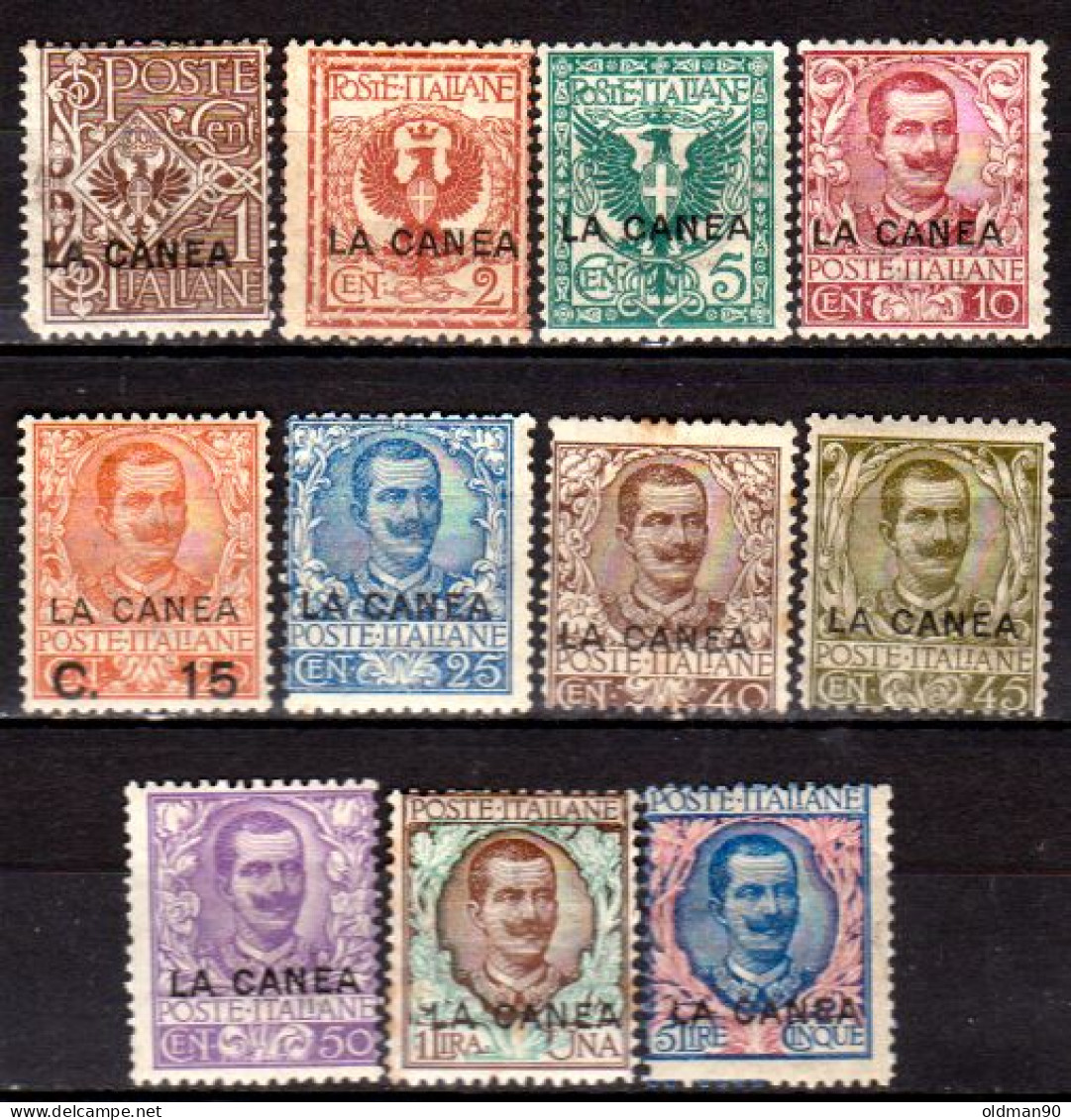 OS-535 - La Canea - Emissione 1905 (++/+) MNH/LH - Qualità A Vostro Giudizio. - La Canea