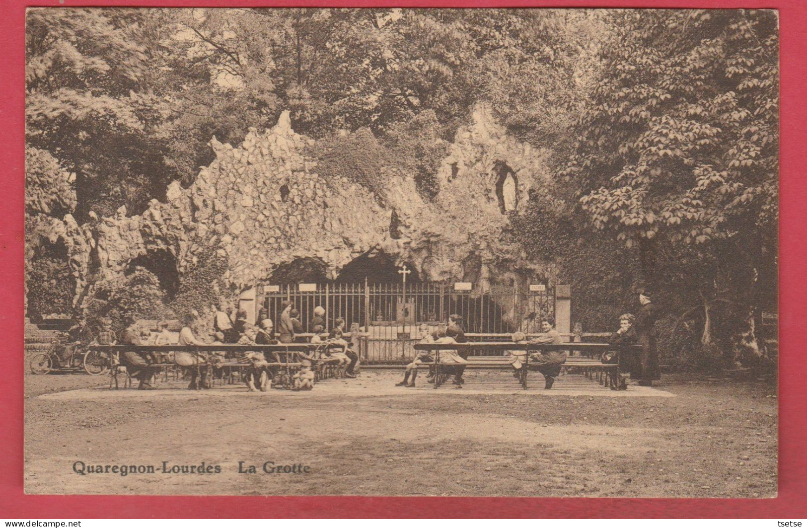 Quaregnon-Lourdes  - La Grotte - 1938 ( Voir Verso ) - Quaregnon