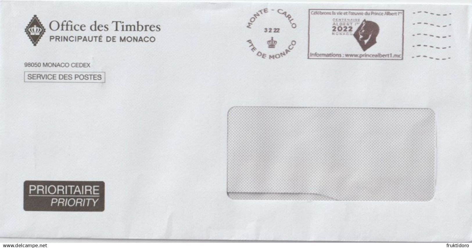 Monaco Postmark 2023 Rainier III - National Committee For Traditions In Monaco - 100 Years Scoutism - Monte-Carlo - Marcophilie