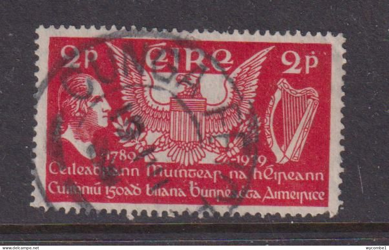 IRELAND - 1939  First US President  2d Used As Scan - Gebruikt