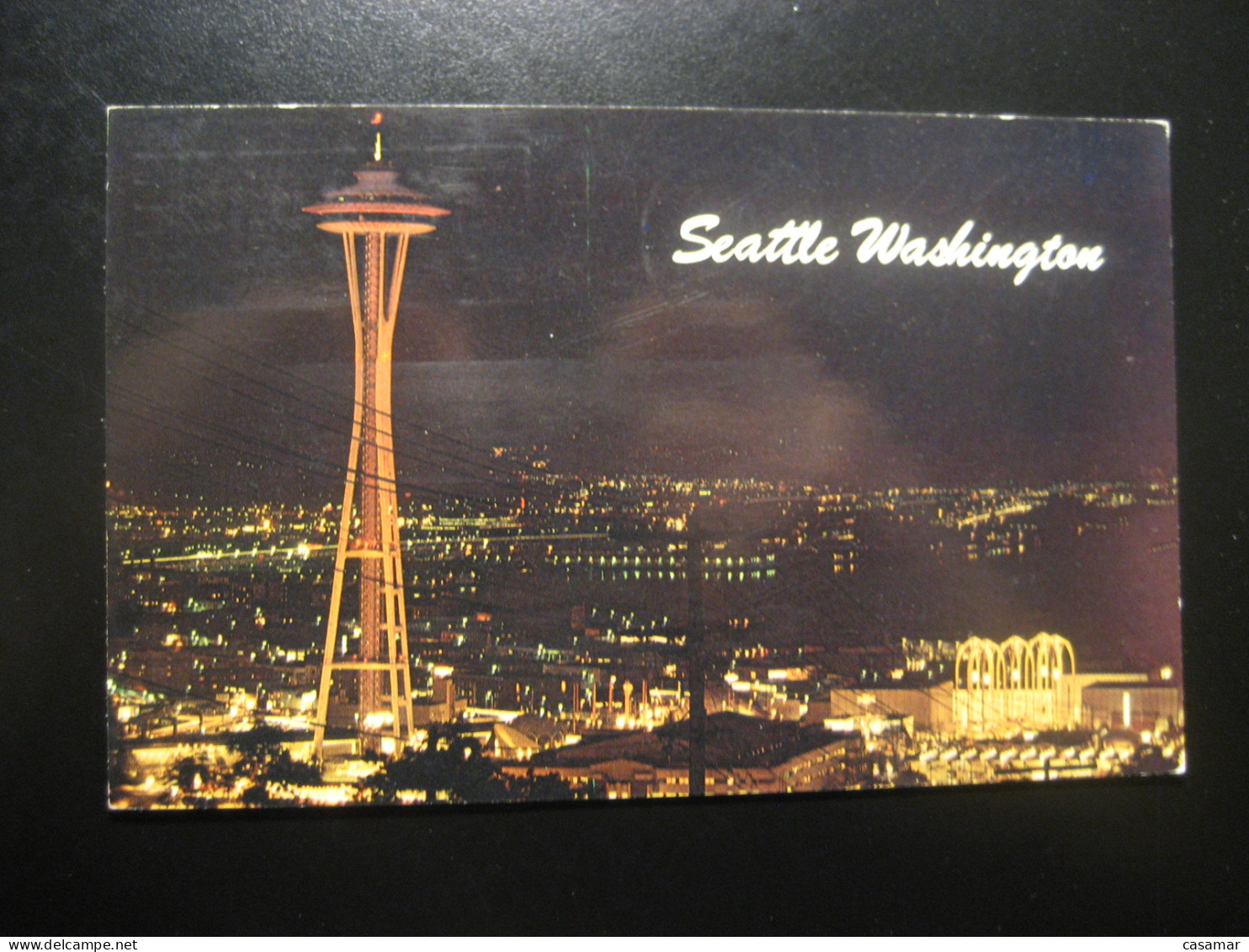 SEATTLE Washington Cancel PORTLAND 1969 To Sweden Postcard USA - Seattle