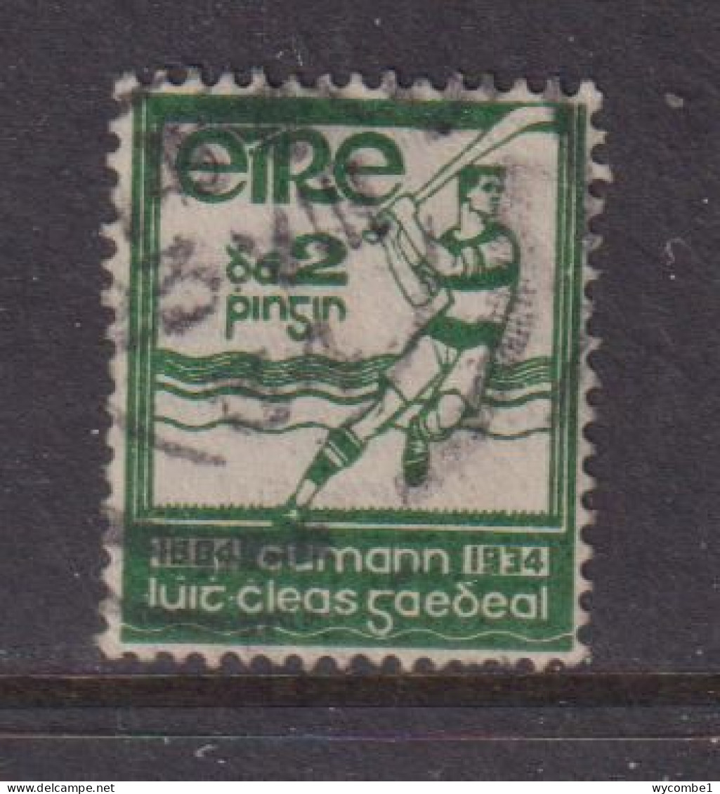 IRELAND - 1934  Hurler  2d  Used As Scan - Oblitérés