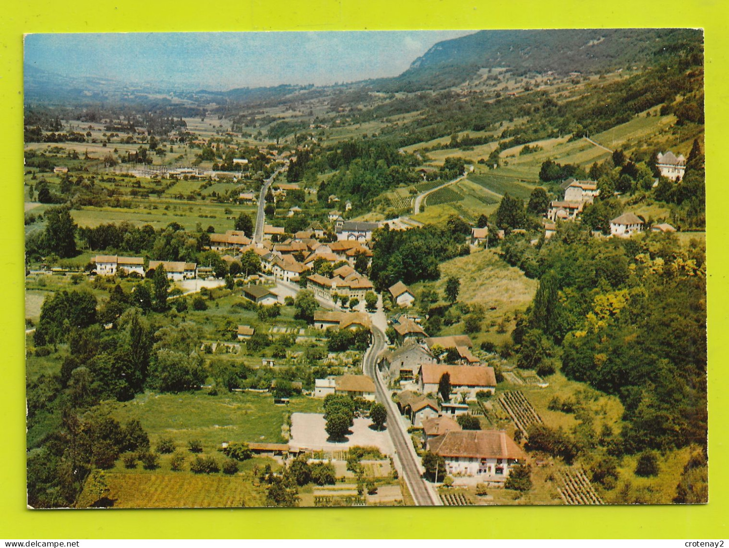 73 SERRIERES EN CHAUTAGNE Vers Ruffieux Vue Générale Aérienne VOIR DOS En 1979 - Ruffieux