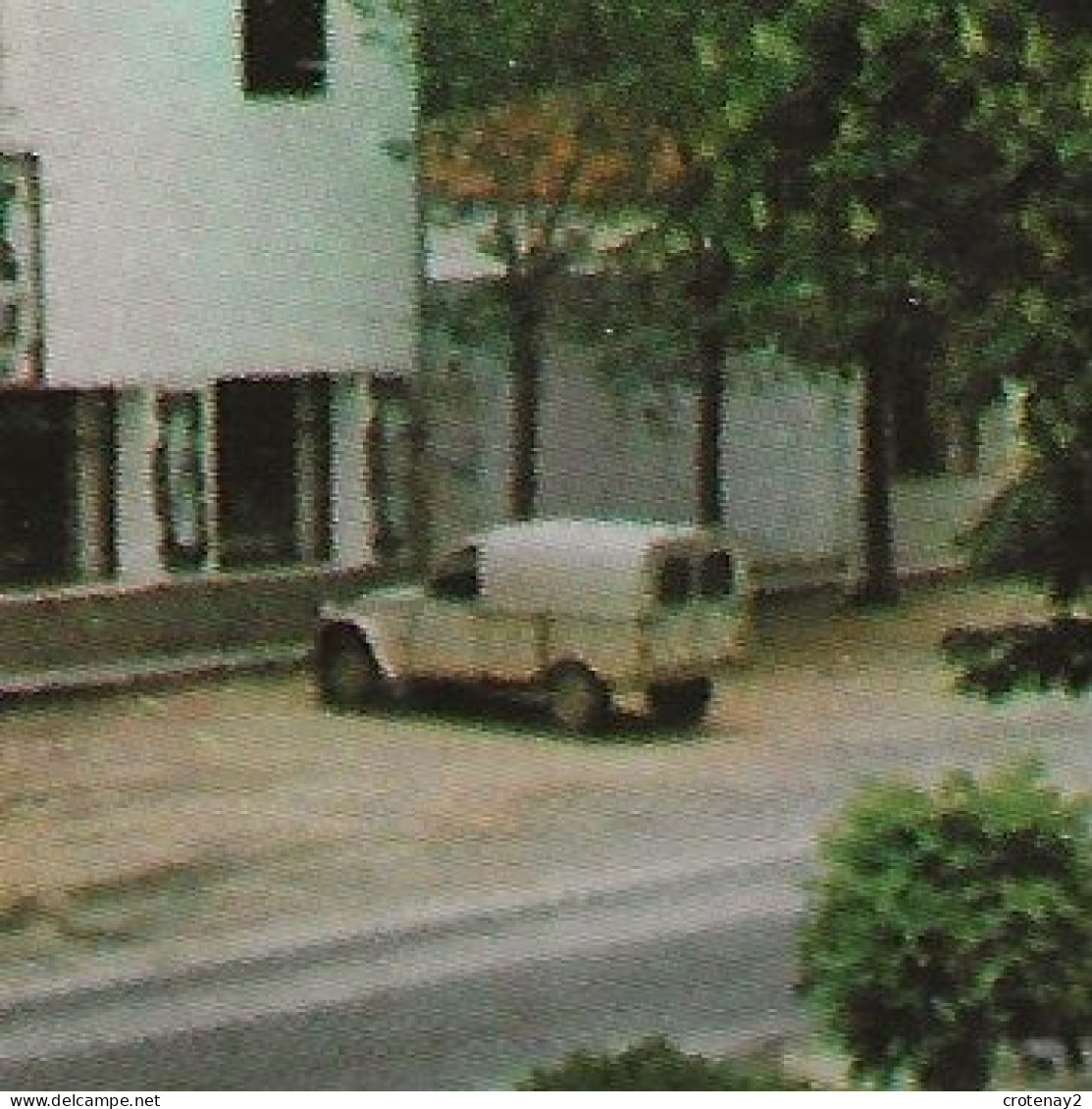 Caceres BANOS DE MONTEMAYOR N°4 Place Hernan Cortes Fontaine VOIR ZOOM Citroën 2CV Camionnette VOIR DOS En 1978 - Cáceres