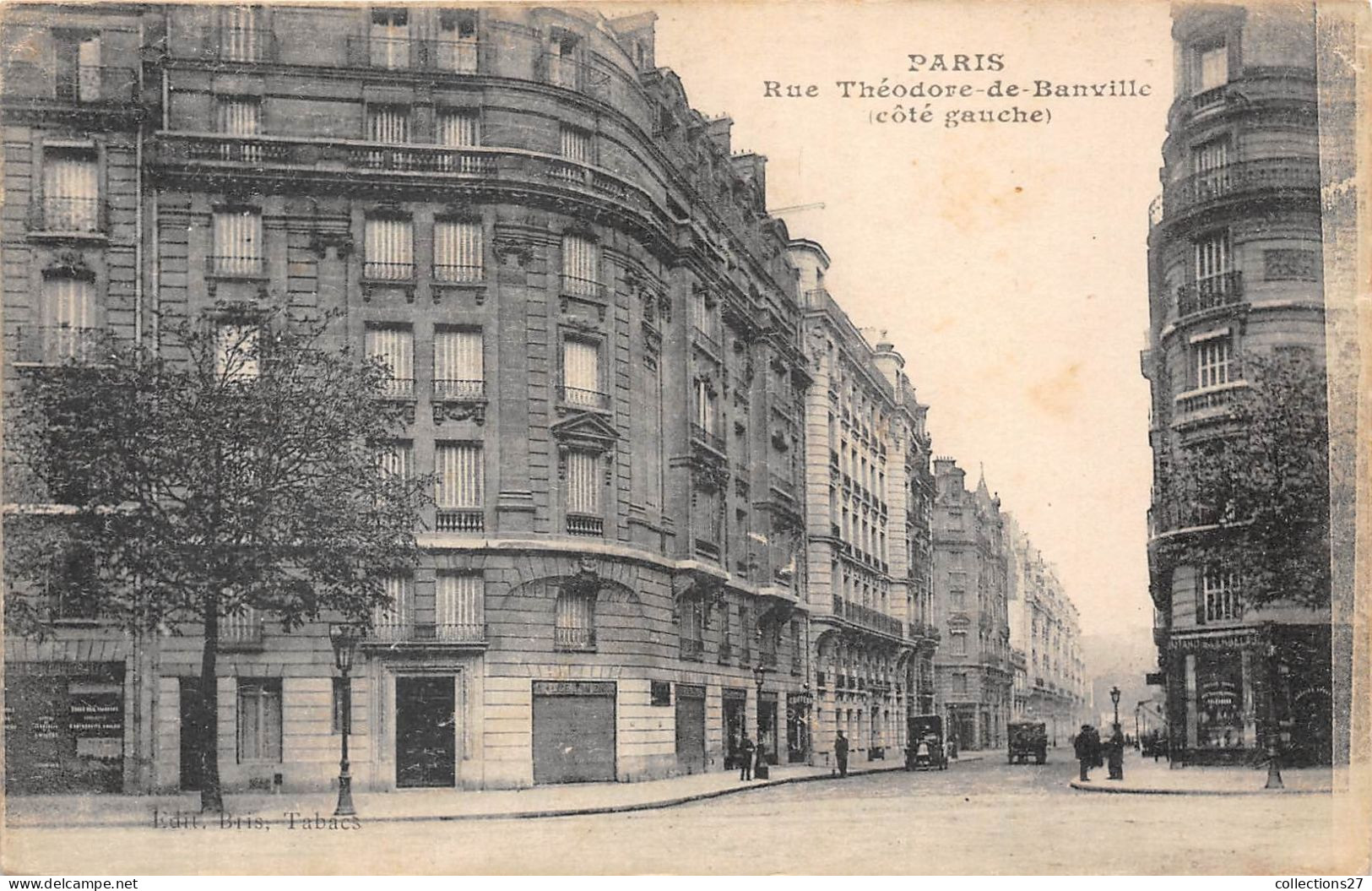 PARIS-75017- RUE THEODORE-DE-BANVILLE ( CÔTE GAUCHE ) - Paris (17)