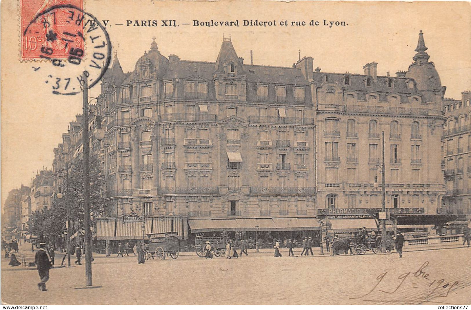 PARIS-75012- BOULEVARD DIDEROT ET RUE DE LYON - Arrondissement: 12