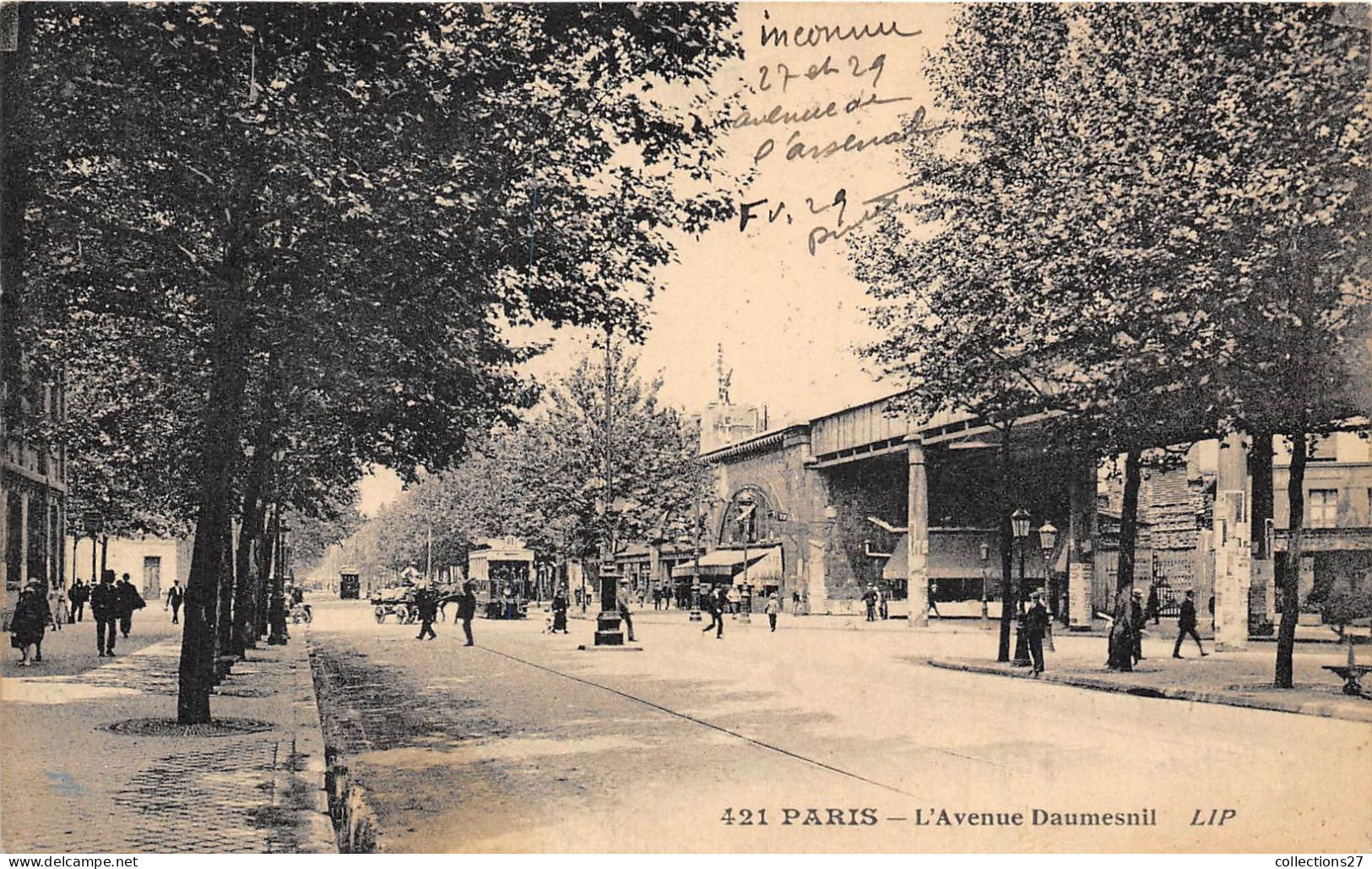 PARIS-75012- L'AVENUE DAUMESNIL - Arrondissement: 12