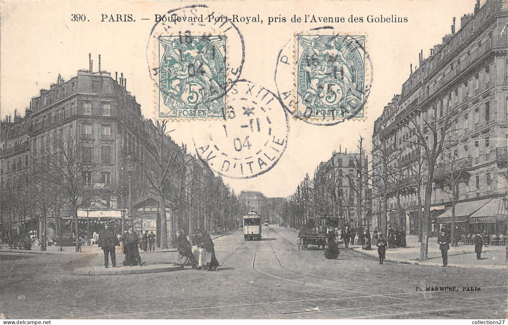 PARIS-75013- BOULEVAR PORT-ROUAL , PRIS DE L'AVENUE DES GOBELINS - Paris (13)