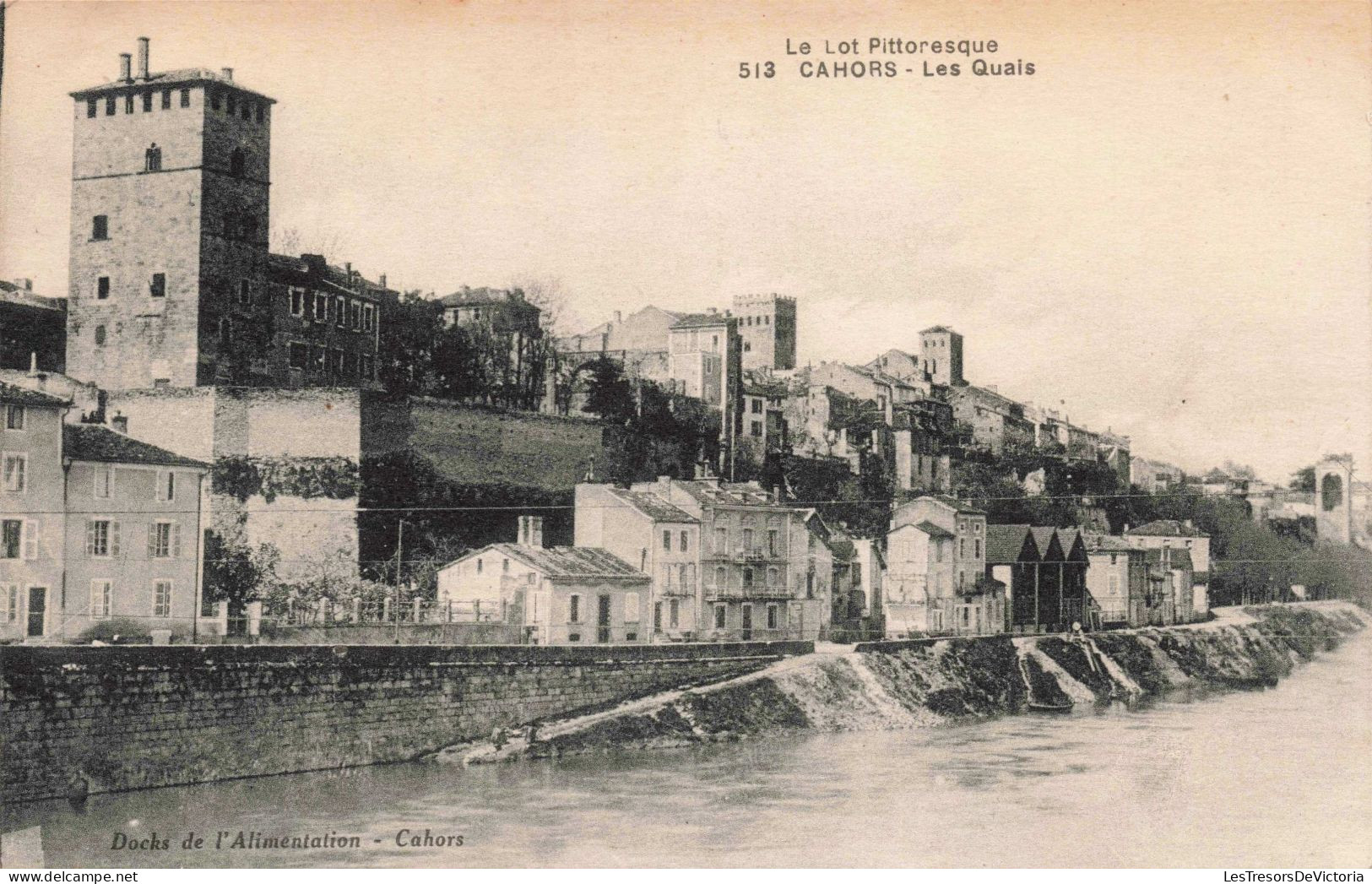 FRANCE - Cahors - Les Quais - Carte Postale Ancienne - Cahors