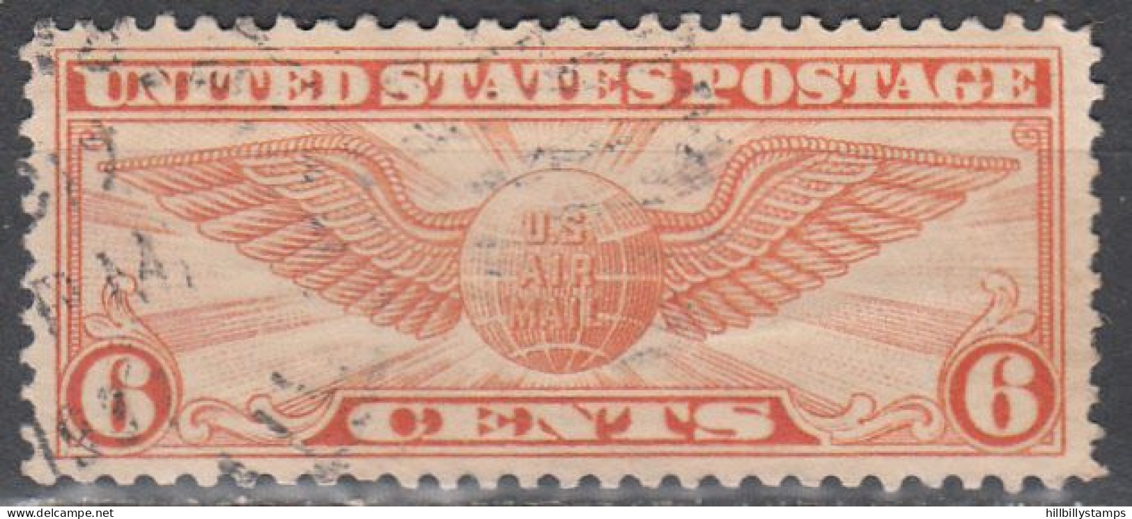UNITED STATES   SCOTT NO  C19   USED    YEAR 1934 - 1a. 1918-1940 Gebraucht