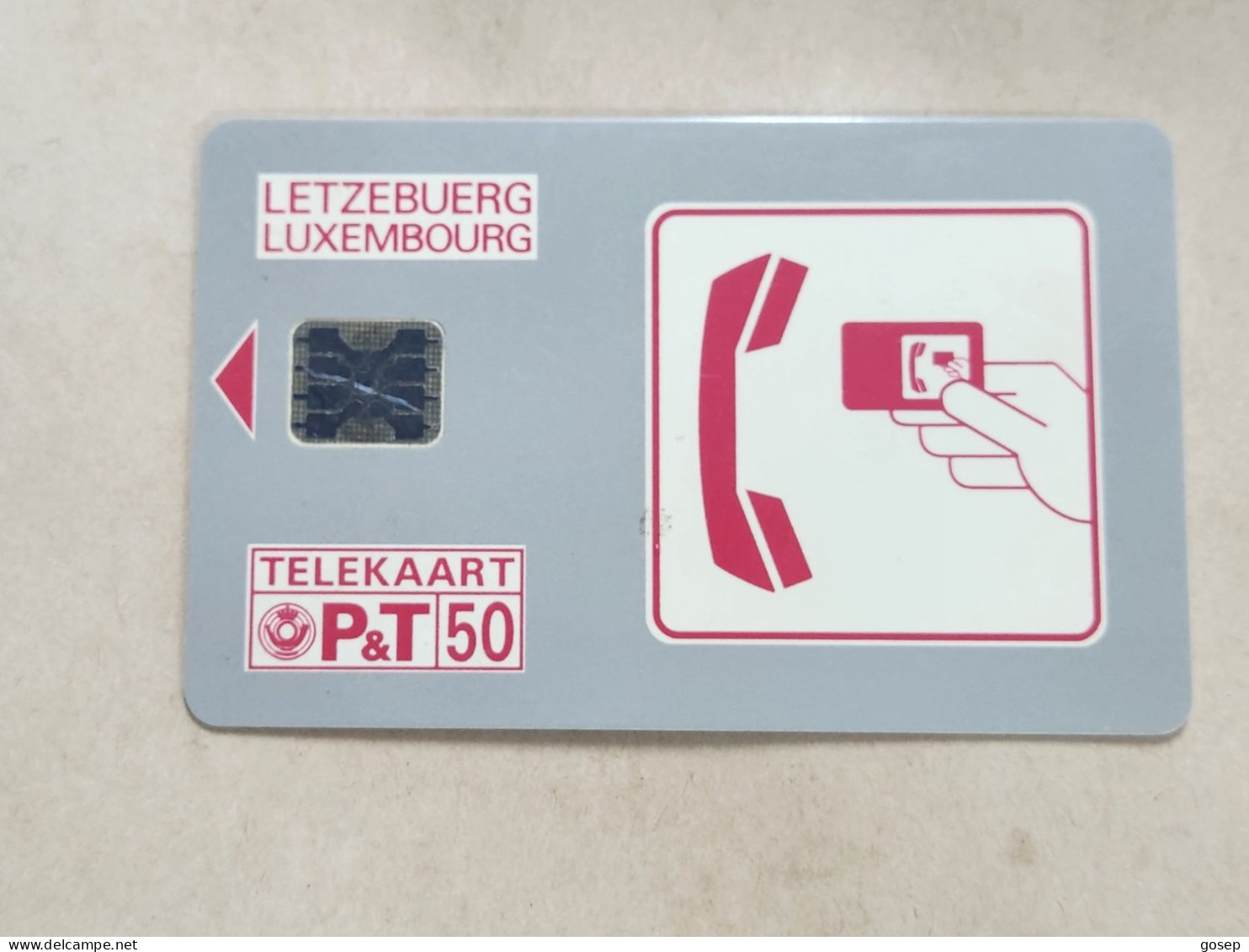 LUXEMBOURG-(SC01_B)-SERVICE 0800-(2)-(33791)-(50units)-(1.7.91)(tirage-63.300)-used Card - Luxemburg