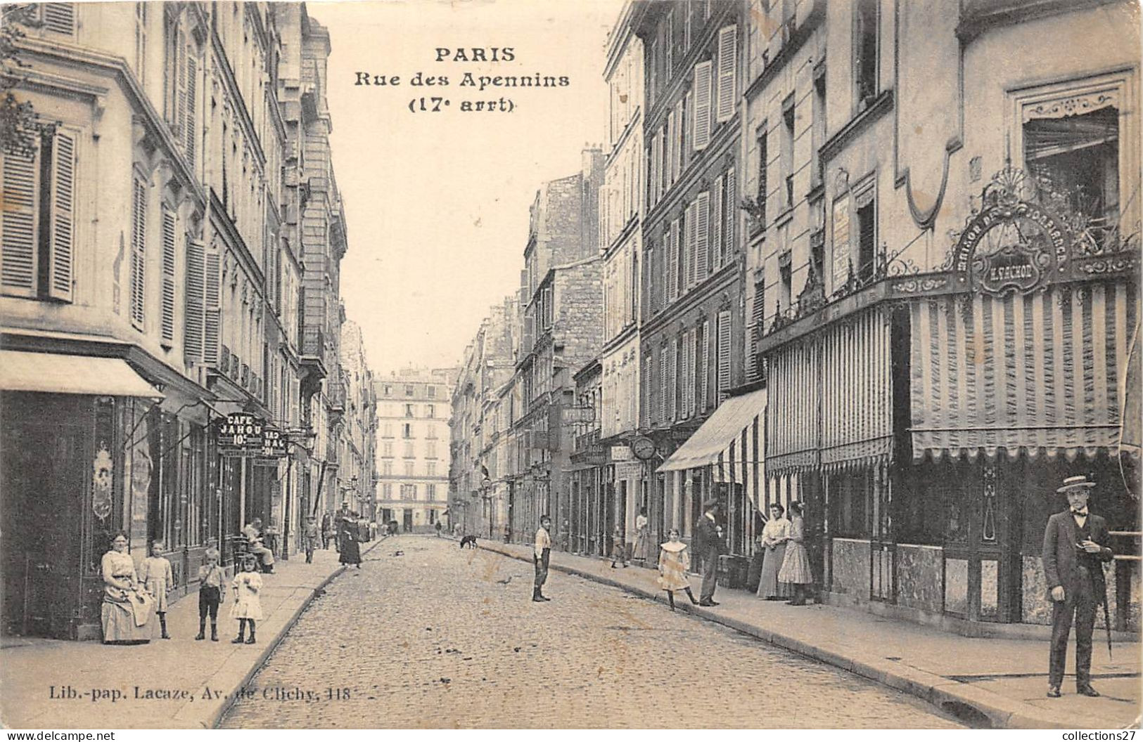 PARIS-75017- RUE DES APENNINS - Paris (17)