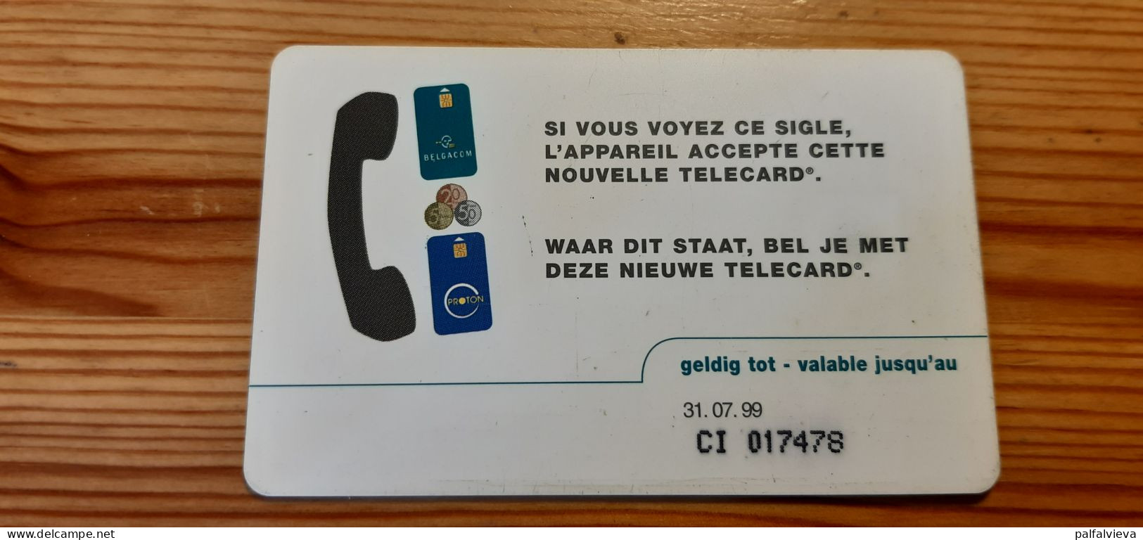 Phonecard Belgium Exp: 31.09.1999. - 20.000 Ex. - Met Chip