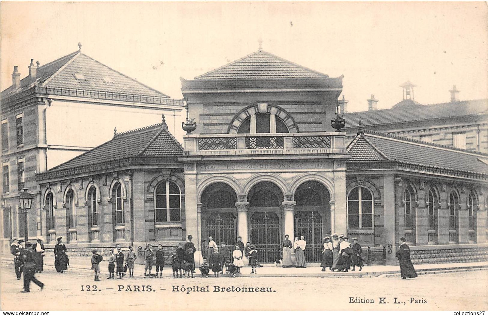 PARIS-75018- HÔPITAL BRETONNEAU - Arrondissement: 18